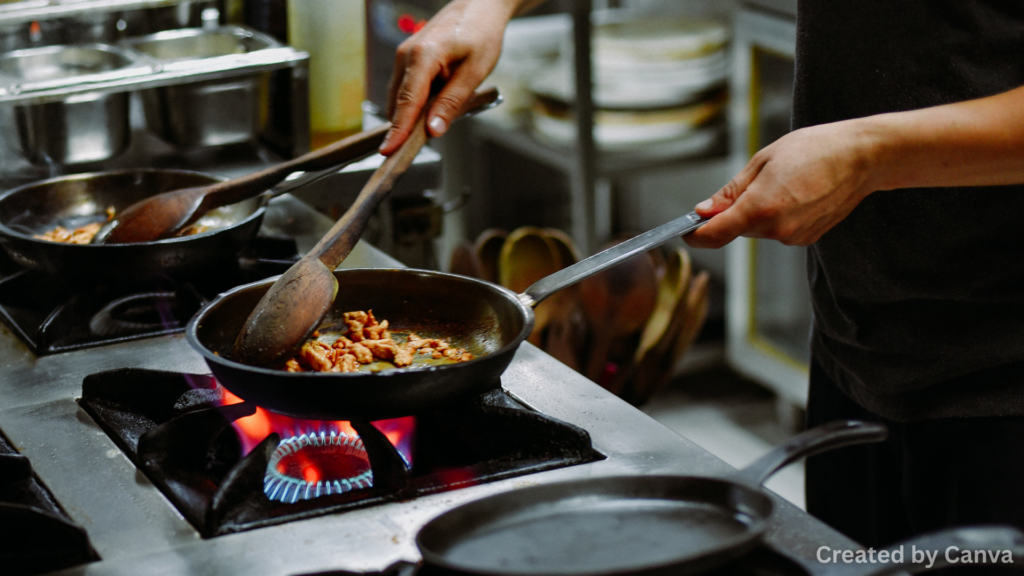 Learn how to control the heat and cook