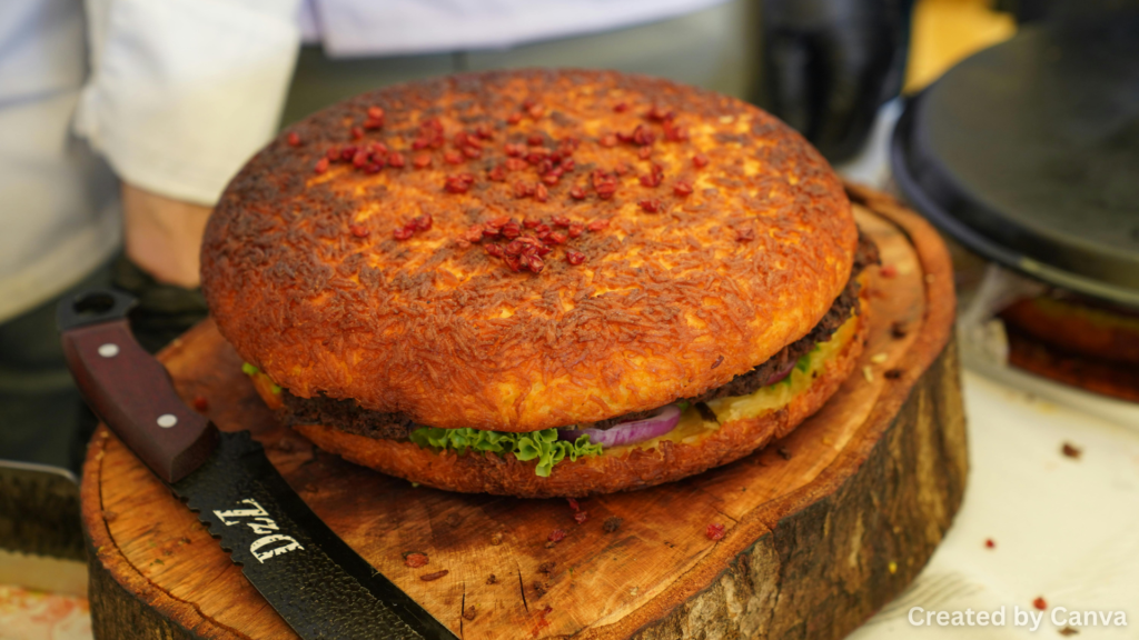 Size matters at Giant Burgers LV.