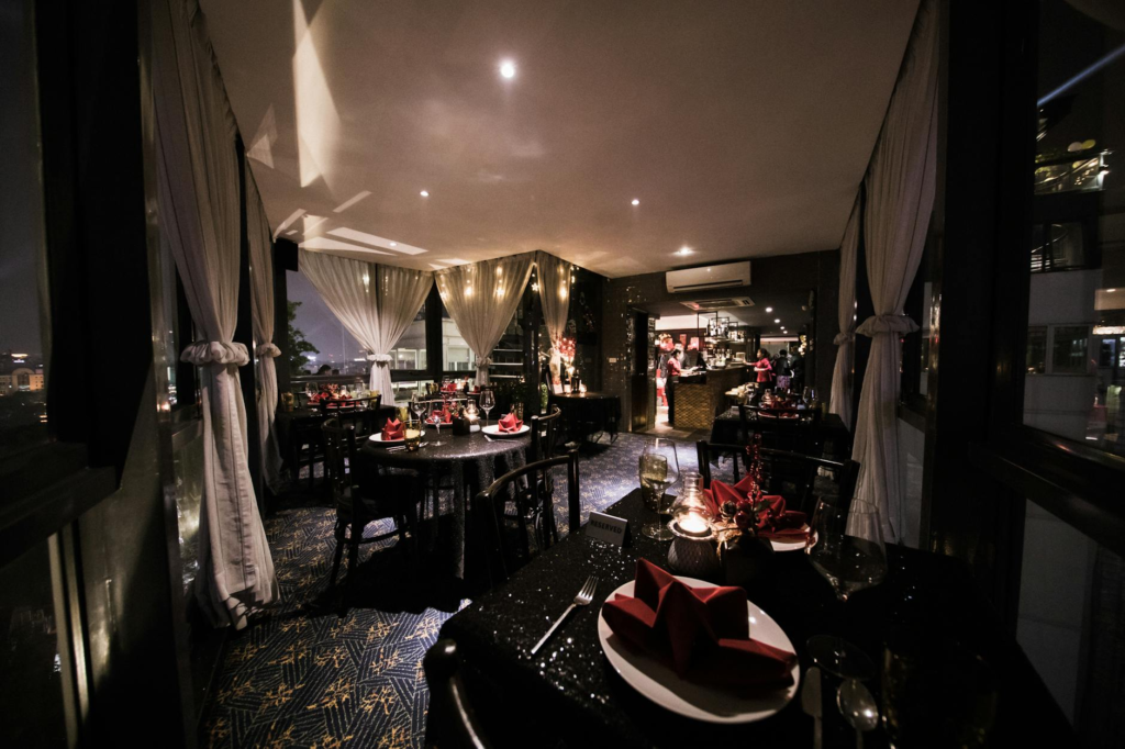 A beautifully decorated dining area for holiday meals in Las Vegas — Family-Friendly Holiday Burgers Las Vegas