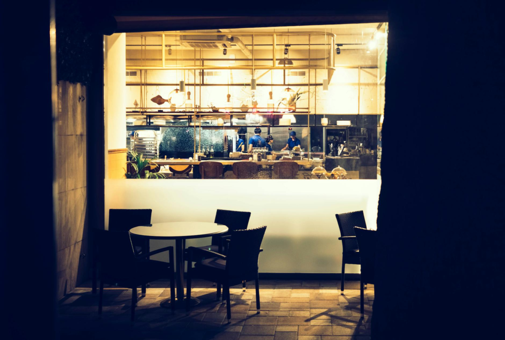 An inviting restaurant interior showcasing a popular vegan dining spot in Las Vegas. — vegan burgers Las Vegas