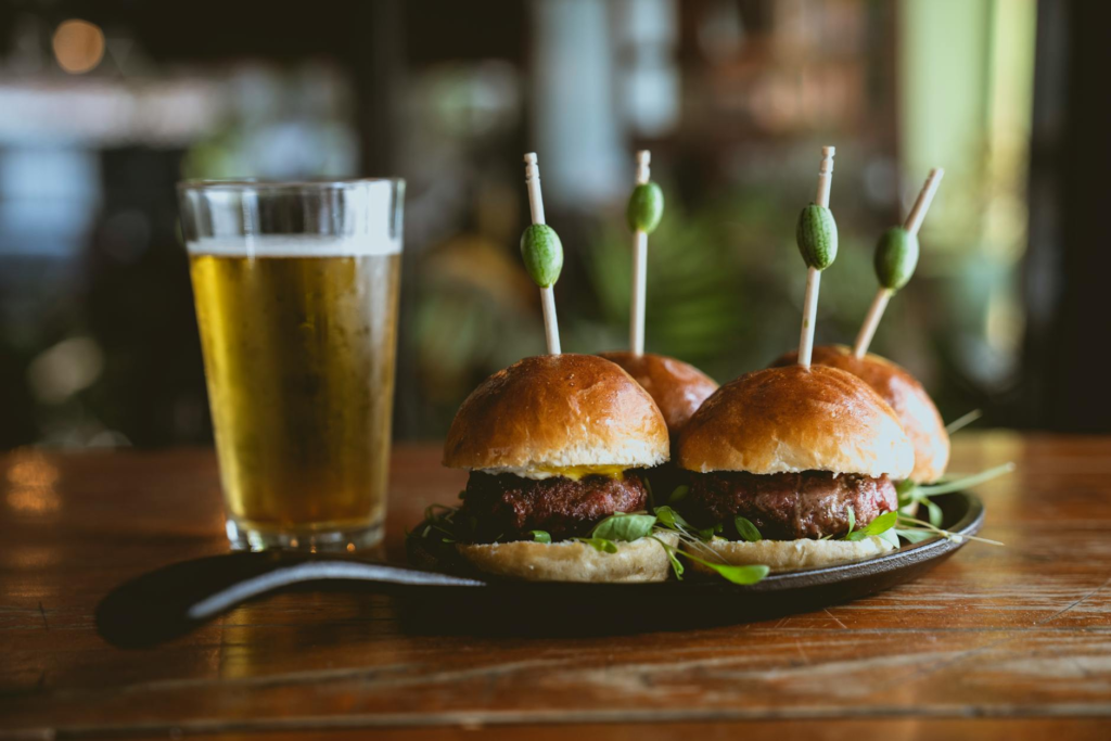 burger beer pairings Las Vegas