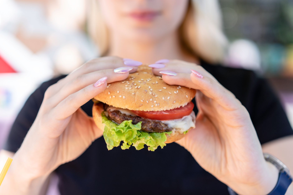 A mouthwatering cheeseburger with fresh toppings from a local Henderson restaurant. — best burgers henderson nv