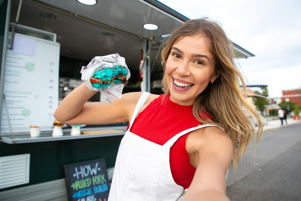 A vibrant food truck serving unique burgers in Las Vegas. — best burgers in Las Vegas