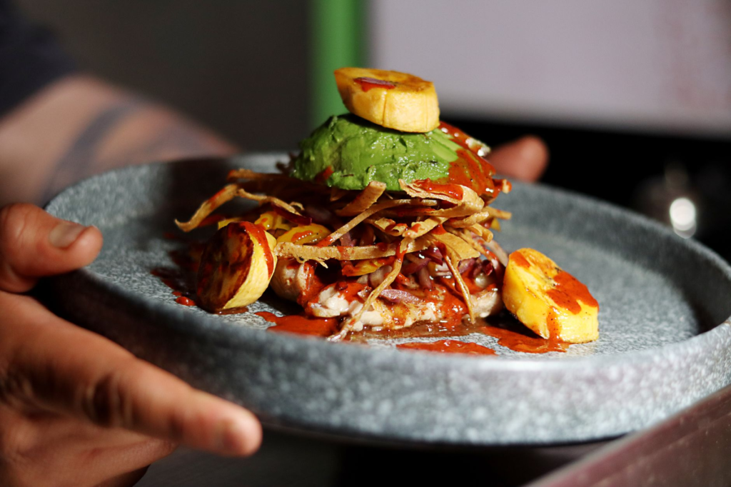 A cozy dining atmosphere at Veggie House, featuring vibrant plant-based dishes. — vegan burgers Las Vegas
