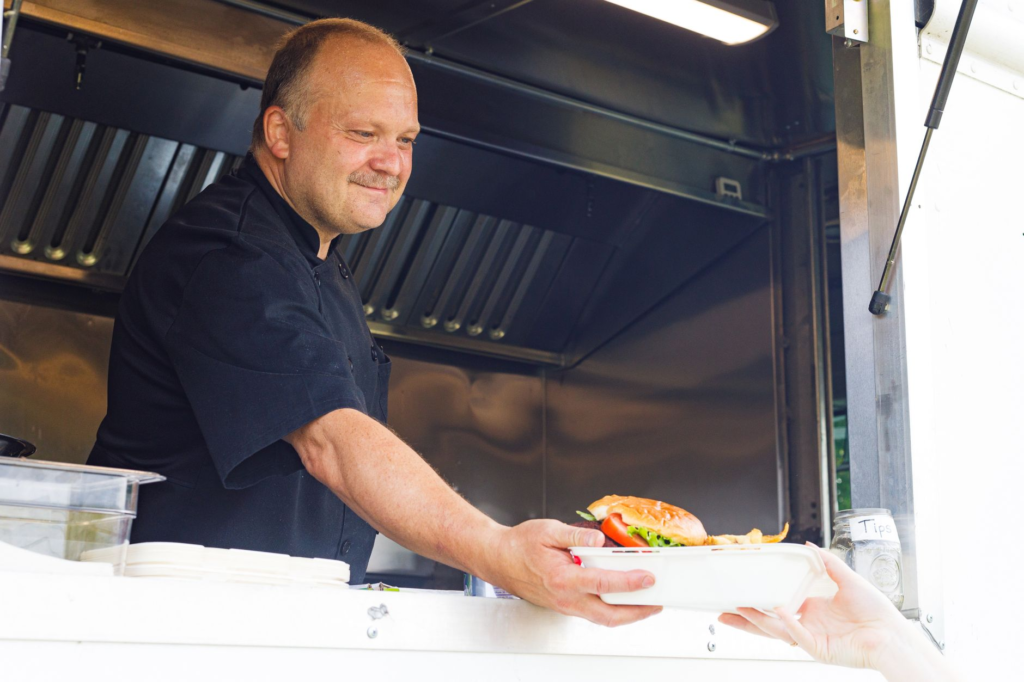 A vibrant food truck serving delicious burgers under $15 — burgers under 15 dollars las vegas
